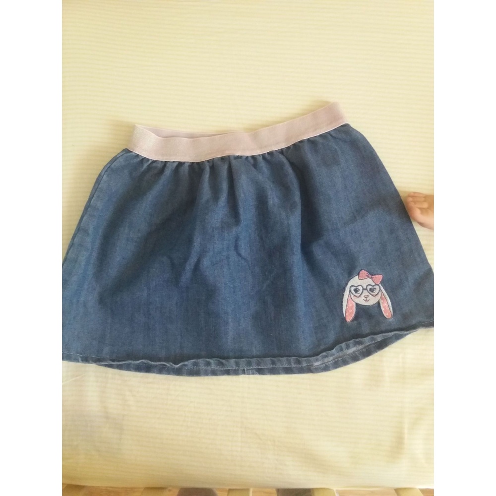 Skirt Girls' Blue Bunny graphic